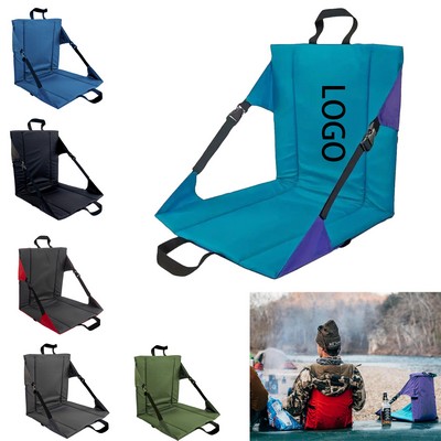 Outdoor Anti Dirt And Moisture-Proof Belt Backrest Folding Cushion