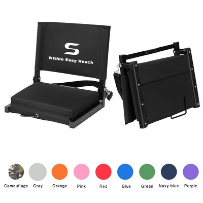 Custom Portable Metal Stand Stadium Seat For Bleacher